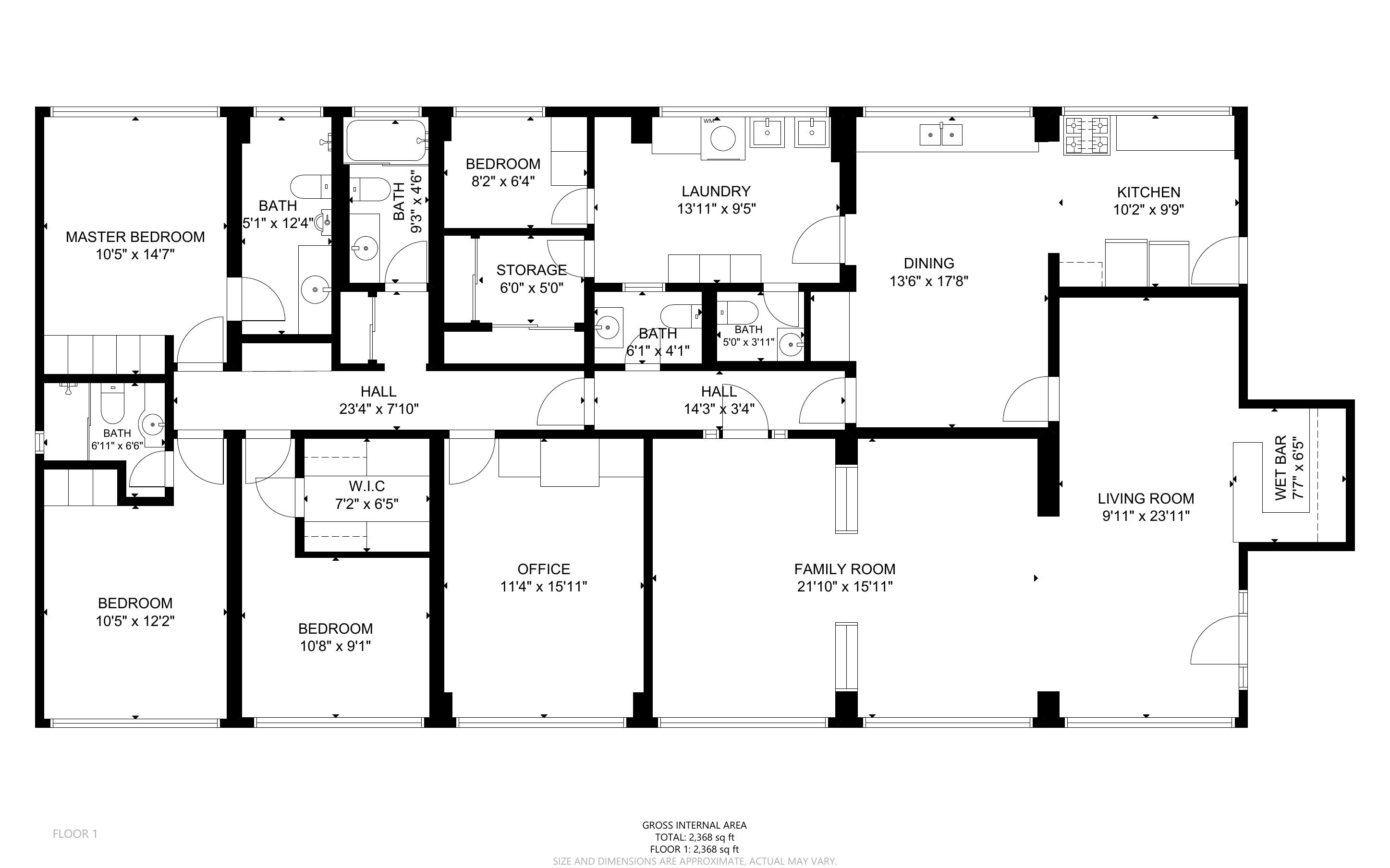 Floor Plan for Agents in Color