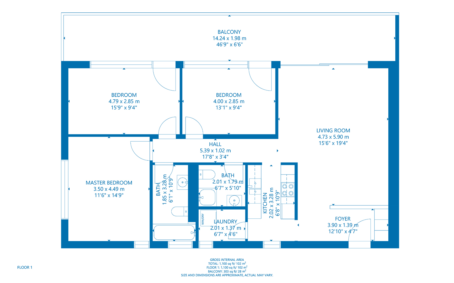 2D floor plan