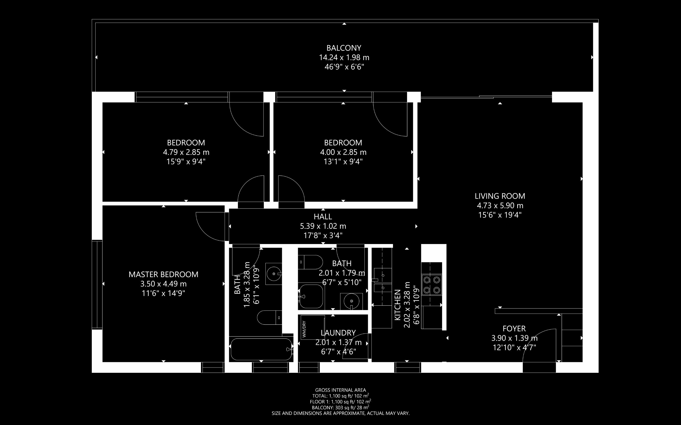 2D floor plan