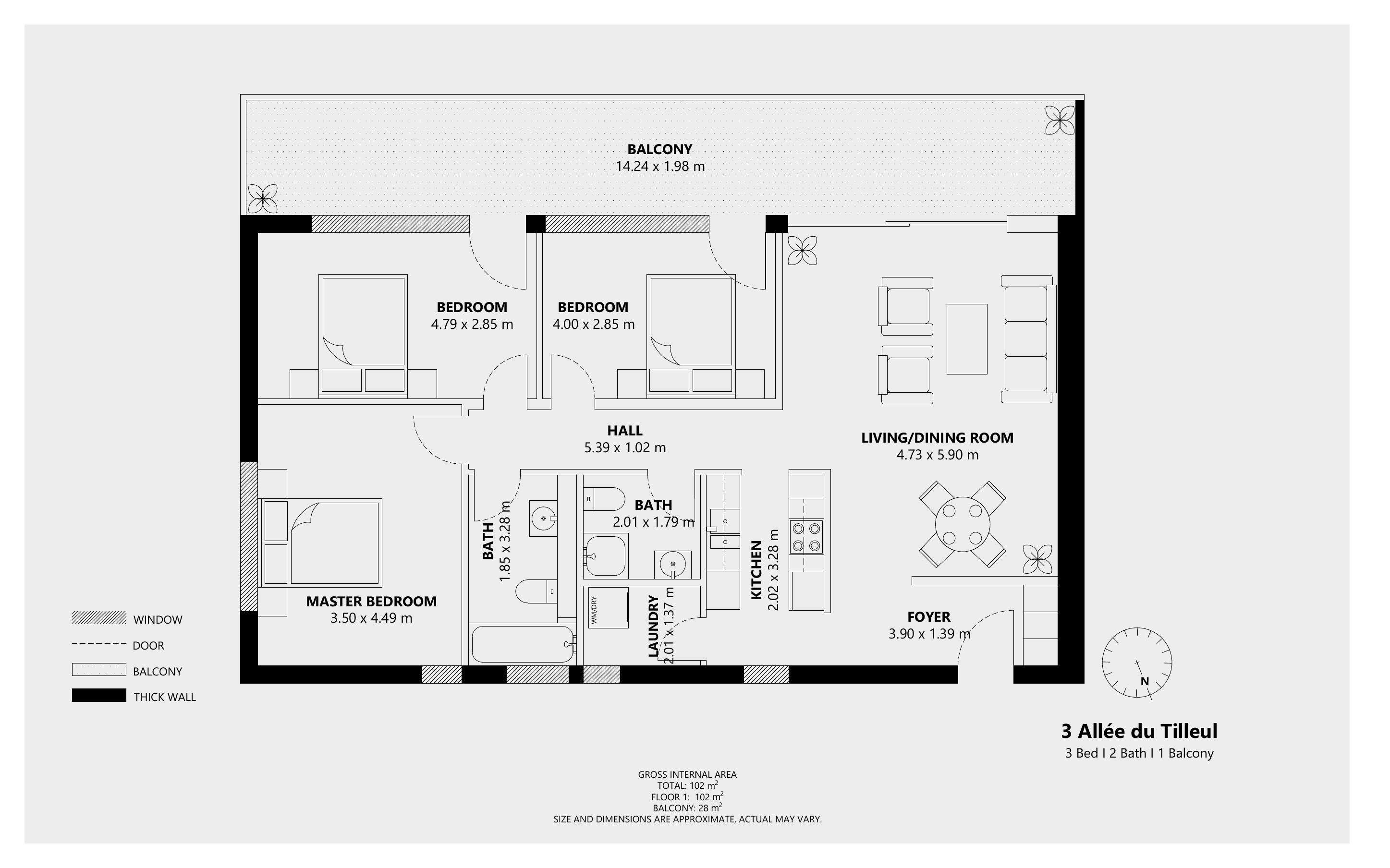 2D floor plan