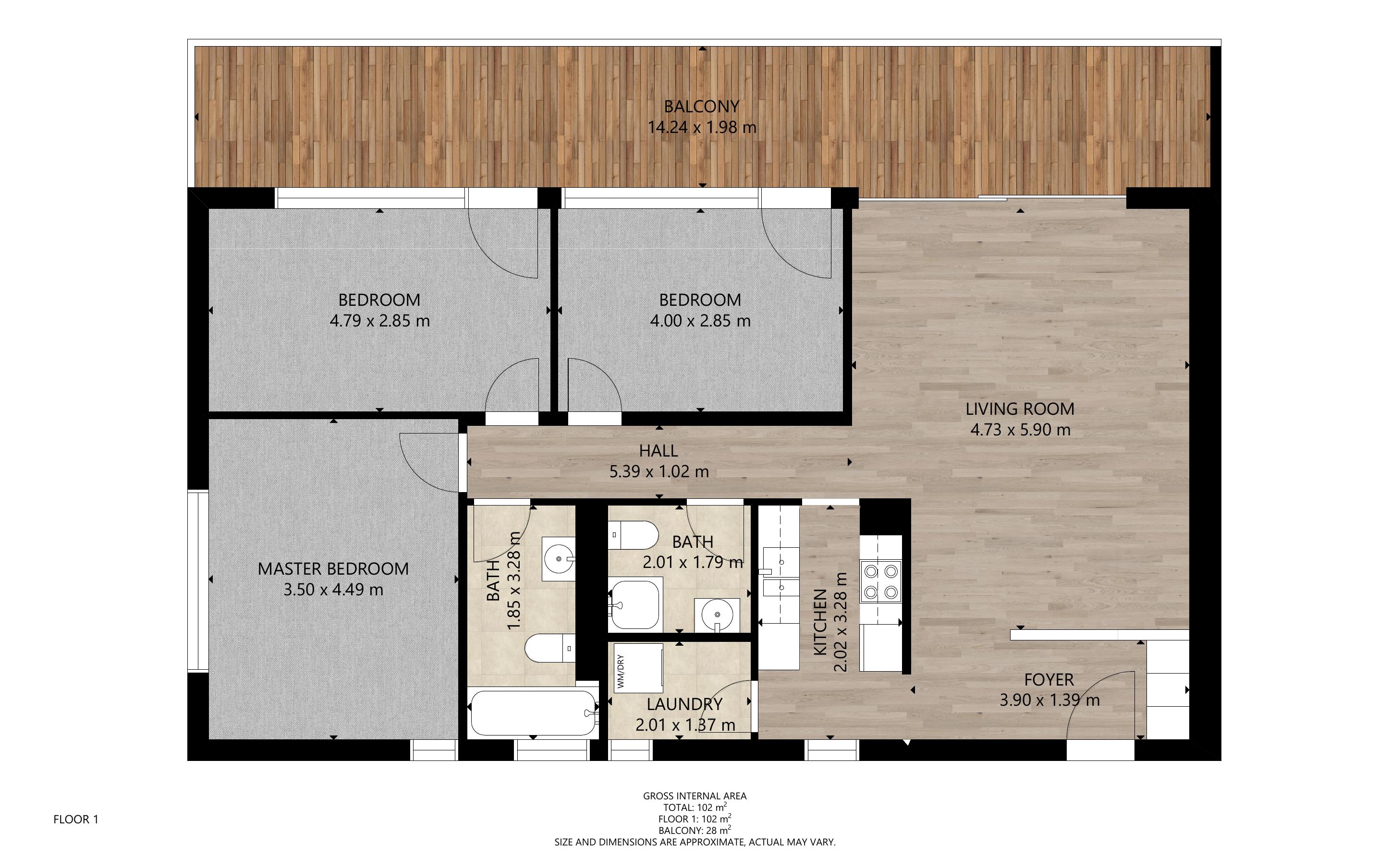 2D floor plan