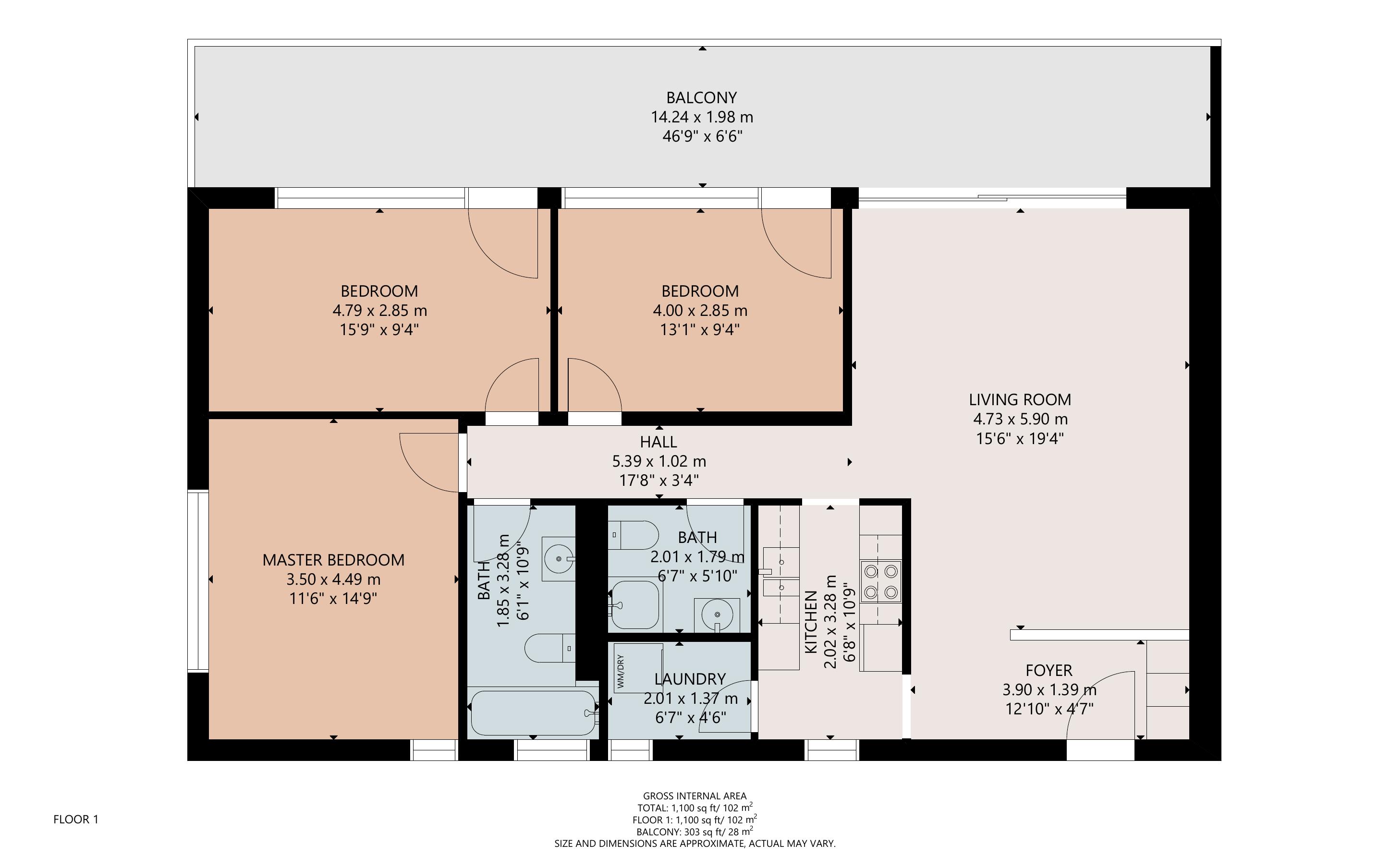2D floor plan