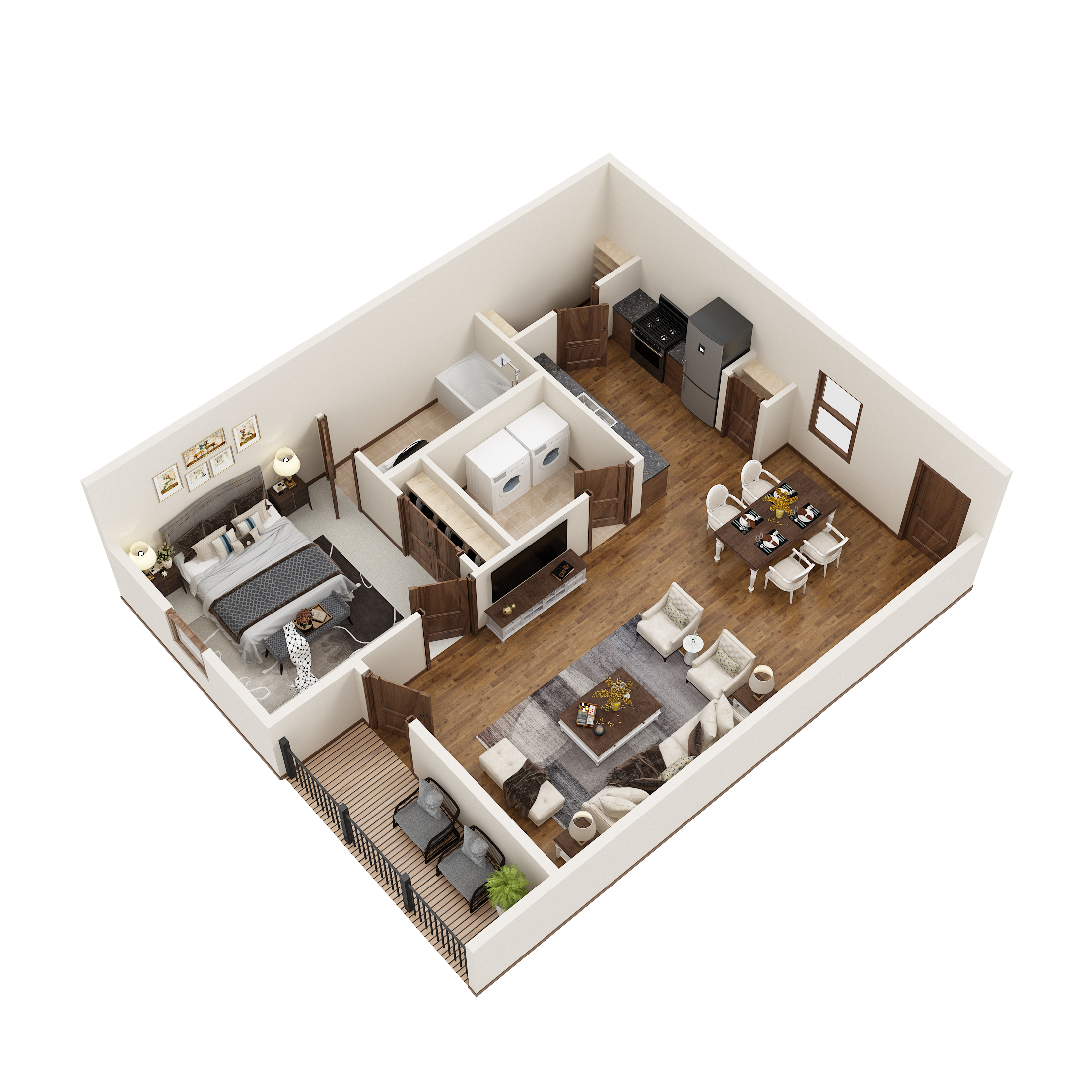 3D floor plan